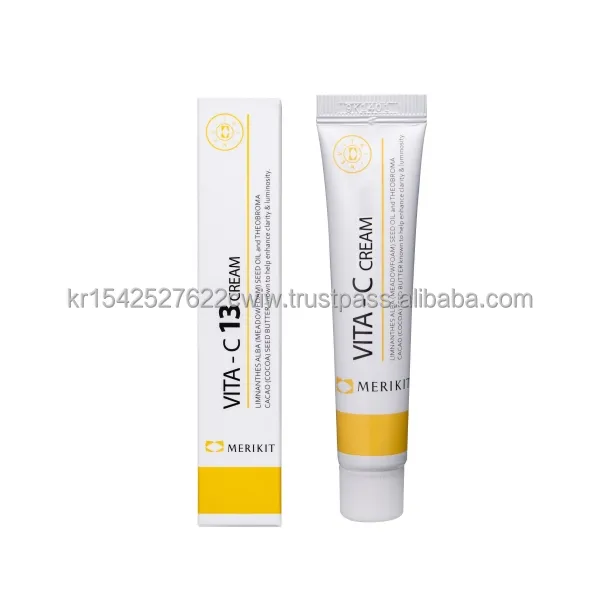 All in One Solution MERIKIT Vita-C Cream (20g) made in korea Pure Vitamin Ascorbic Acid brightening and revitalizing