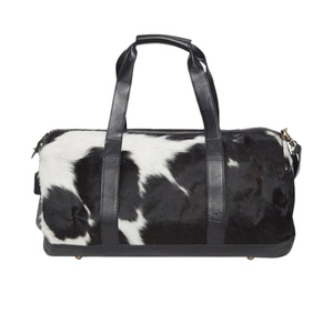 Bolsa de Viaje de Gran Capacidad con Pelo de Vaca, Nueva Bolsa de Viaje Ecológica para Fin de Semana, Bolsa de Viaje Personalizada con Pelo de Vaca - Product Image 2