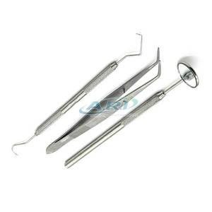 Kit d'instruments de prophylaxie, kit de nettoyage et d'examen dentaire, kit d'instruments de prophylaxie, ensemble d'outils professionnels pour les soins bucco-dentaires - Product Image 3