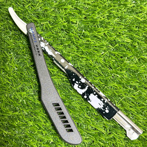 Classic Shaving <b>Slide</b> Razor <b>Plastic</b> Handle Premium Quality Black Stainless Steel Professional Barber Razor for Face Body Beard - Product Image 3