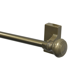 Magnetic Extendable Cafe Rod, 15"-28", easy installation, cafe curtain rod, <b>no</b> <b>drilling</b> - Product Image 2
