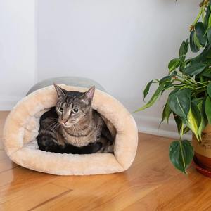 Agent de Traitement des Commandes Shopify Dropshipping 2026 – Sac de Couchage Hiver Confortable et Chaud pour Chat, Nid Semi-fermé pour Chat - Product Image 2