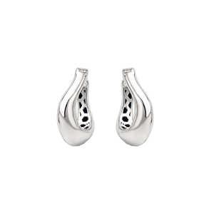 Elegant 925 <b>Silver</b> Bohemian Hoop <b>Earrings</b> For Women Stylish Jewelry For Anniversary Wedding Party Everyday Wear And Gifting - Product Image 2