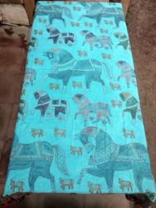 ผ้าปูโต๊ะปักลายทำมือสไตล์อินเดียราชสถาน งานฝีมือตกแต่งโต๊ะ - Product Image 3