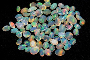 Valuable Ethiopian Opal Gemstone Loose Faceted Opal <b>Stone</b> Oval Shape <b>Gems</b> For Making Jewelry - Product Image 5