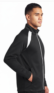 <b>Men's</b> Chenille Printed Turtleneck Zipper Jacket Sporty Track Jacket Breathable Autumn Eco-Friendly Waterproof England Jacket - Product Image 3