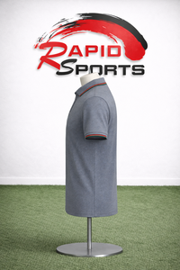 Camisas de Hombre al por Mayor, Hermosas, con Logotipo Frontal 2026, Transpirables, de Punto, Manga Corta, con Botones, Poliéster/Algodón, Ropa Deportiva Casual RAPID - Product Image 3