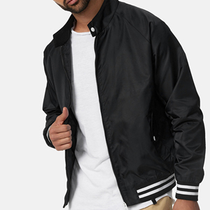 Custom Logo <b>Winter</b> Bomber <b>Jacket</b> Men's Premium Streetwear with Patchwork & Letter Design Front Logo <b>Waterproof</b> & Breathable - Product Image 6