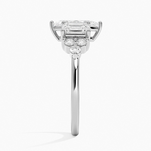 BOJ <b>Ring</b> 0124 Marquise Cut <b>925</b> <b>Silver</b> Cluster Prong Setting Solitaire Diamond <b>Ring</b> 2ct D Color VVS1 Moissanite GRA Certified - Product Image 3