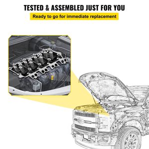 Cabeza de Cilindro de Repuesto de 6.0L Power Stroke Serie F, 18MM, 1843080C3, Cabezas de Cilindro de Alta Calidad - Product Image 6