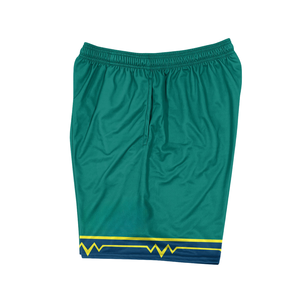 Pantalones Cortos de Lacrosse Reversibles Personalizados al por Mayor, Tallas Grandes, Impresión por Transferencia de Calor, Malla de Poliéster Transpirable, Cintura Elástica, para Equipos - Product Image 2