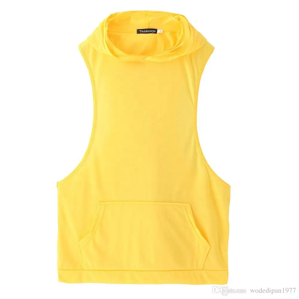 Sommer Frauen Kleidung Beliebte Sport bekleidung Großhandel Gym Tank Top mit Kapuze