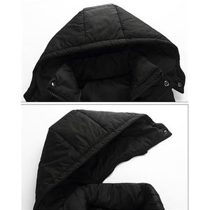 Gilet sans manches pour homme, en coton rembourré, avec logo personnalisé, pour la saison hivernale, vente en gros - Product Image 6