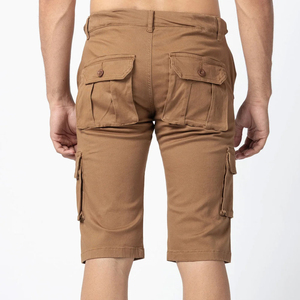 Manufacturers for Customs Clothes Men's Cotton <b>Cargo</b> Pants Summer,Casual <b>Work</b> Hiking Shorts Outdoor Multi-Pockets Wholesale OEM - Product Image 2