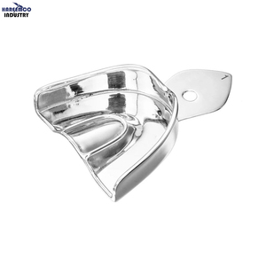 Bandeja de Impresión Manual Plateada Personalizada Tipo Borde Superior S con 30 Posiciones de Mandíbula - Product Image 1