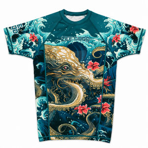 Zee Good Fight Rashguard de compression à manches courtes pour homme, personnalisé, pour No-Gi MMA, BJJ, Jiu Jitsu, Vente en gros - Product Image 1