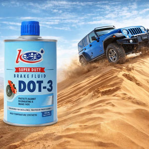 Líquido de Frenos Hidráulico DOT 3 de Alta Calidad, 355 ml, Fluido de Seguridad Automotriz de Alto Rendimiento para Autos, Motos, Camiones, Uso en Todo Clima - Product Image 1