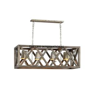 Lampe suspendue pour la décoration de la maison, lustre moderne en métal noir fini, lumières de mariage, restaurant, luminaire suspendu en métal fait à la main - Product Image 2