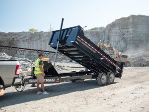 Remorque benne de chantier robuste pour le transport agricole et minier, haute capacité de charge, châssis en acier durable, vente en gros 4XL - Product Image 2