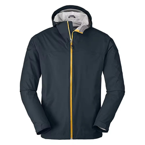 Men's Wholesale Lightweight Waterproof <b>Hooded</b> Rain <b>Jacket</b> Outdoor Raincoat Windbreaker Hiking <b>Jacket</b> - Product Image 1