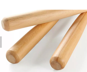 Bate de Béisbol de Madera de Álamo Personalizado, Agarre Firme, Antideslizante, Protección Personal, Bate de Softbol - Product Image 4