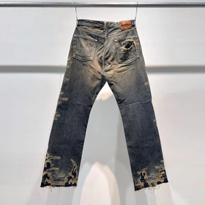Jeans DiZNEW Dirty Jeans con efecto de salpicaduras de pintura para hombre - Product Image 6