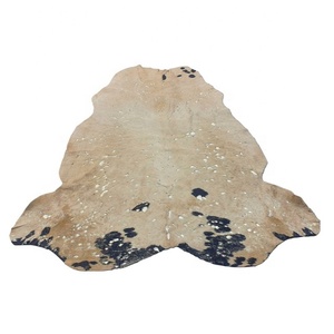 Tapis en cuir de vache véritable avec poils naturels, cuir de vache véritable pour tapis, sacs à main, ceintures et matériaux vestimentaires - Product Image 4