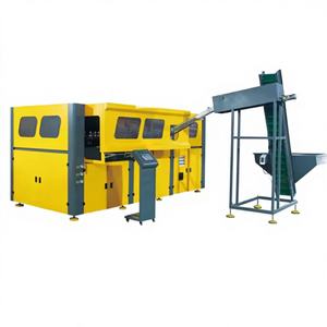 เครื่องเป่าขวดน้ำ PET/PC/PP อัตโนมัติ 6 ช่อง พร้อมมอเตอร์ปั๊มและลูกปืน - Product Image 1