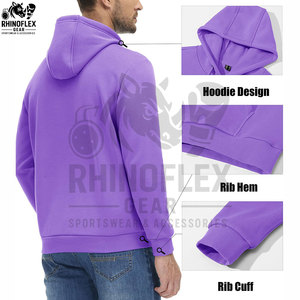 Oem High Quality Pullover Hoodies For <b>Men</b> Women Custom Logo Printed Breathable Long Sleeves Casual Plain Dyed Winter Hooded - Product Image 6