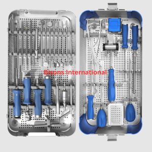 BISONS - Juego de Instrumentos de Acero Inoxidable de Alta Calidad para Discectomía Cervical Anterior (ACDF), Fabricante OEM - Product Image 4