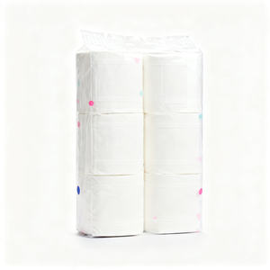 Papel Higiénico al por Mayor, Rollo de Papel Higiénico de Pulpa Virgen, Suave, Resistente y Absorbente, Suministro Directo de Fábrica al por Mayor - Product Image 1