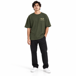 Camiseta de Hombre Personalizada Premium 100% Algodón, Suave al Tacto, Cómoda, Diseño Elegante, Transpirable, Manga Corta, Calidad Duradera - Product Image 1