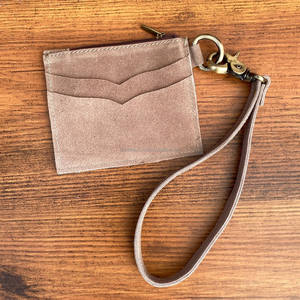 Porte-monnaie en cuir suédé véritable Porte-monnaie Boot Stich Porte-monnaie Petite nouveauté à la mode Offre Spéciale Poignet Porte-monnaie unisexe - Product Image 5