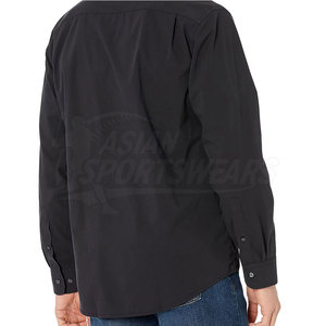 เสื้อเชิ้ตทรงกระดุมประสิทธิภาพสูง ผ้าฝ้าย 100% เป็นมิตรกับสิ่งแวดล้อม แห้งเร็ว สวมใส่สบายในฤดูร้อน พร้อมการเย็บแบบมืออาชีพ มีจำหน่ายแล้ว - Product Image 2