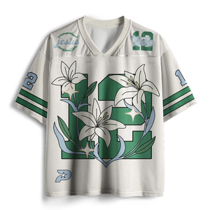 เสื้อฟุตบอลอเมริกันชายแบบกำหนดเอง ชุดทีมกีฬาโพลีเอสเตอร์ สำหรับสหรัฐอเมริกา ยุโรป ออสเตรเลีย รับผลิตแบบ OEM - Product Image 4