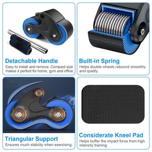 Rodillera Antideslizante con Rebote Automático para Rueda AB Roller con Soporte para Teléfono, Equipo de Ejercicio para Gimnasio en Casa para Hombres y Mujeres - Product Image 4