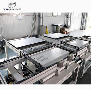 OEM Conveyor Chain Rubber New Lines Pallet Belt Retail Durable Semi-Auto Adjustable Speed Dishwasher Assembly 110-415V Aluminium - Product Image 3