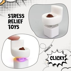 Fidget Cube per Adulti, Giocattolo Antistress a Forma di Tastiera, Portachiavi per Persone Impegnate - Product Image 3