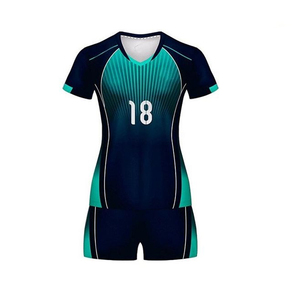 เครื่องแบบวอลเลย์บอล100% โพลีเอสเตอร์เครื่องแบบเสื้อเจอร์ซี่แบบคลาสสิกสินค้ามาใหม่ - Product Image 2