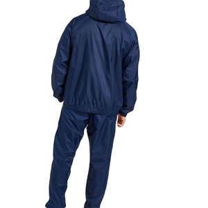 Custom Windbreaker Tracksuit Men Waterproof Polyester Nylon Track <b>Jacket</b> Shorts Set Lightweight Sportswear OEM Tricot Warm Up - Product Image 2