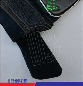 Brand <b>Plus</b> Soccer Goalkeeper Gloves <b>PVC</b> Material Breathable Lightweight Non-Slip Velcro Closure Full Finger Unisex Customized - Product Image 4