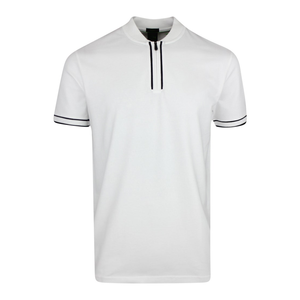 Hot Selling Summer Polyester Cotton Men's Casual Fashion Zipper <b>Polo</b> Shirts <b>Zip</b> <b>Up</b> T Shirt Golf <b>Polo</b> Shirts - Product Image 2