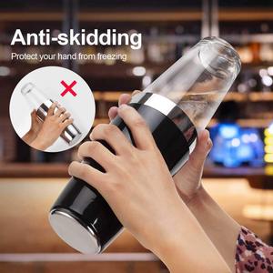 เชคเกอร์ค็อกเทลแบบเรียบง่ายสไตล์บอสตัน ทำด้วยมือจากแก้วและเหล็ก ทนทาน อุปกรณ์บาร์คุณภาพพรีเมียม เป็นมิตรกับสิ่งแวดล้อม จำหน่ายส่งออกทั่วโลก - Product Image 3