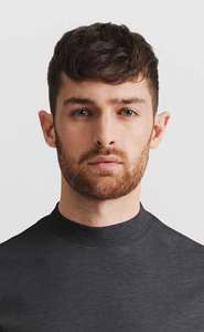 Camiseta de Hombre Gris Oscuro 100% Algodón, Personalizada con Estampado, Manga Corta, Secado Rápido, Transpirable, Estilo Urbano, para Uso Diario, Suave - Product Image 4