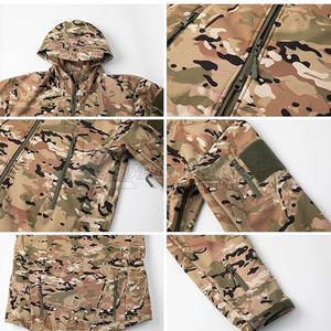 Veste de chasse d'hiver coupe-vent et respirante en toile de couleur personnalisée, haute qualité, nouveau style 2026, quantité en gros - Product Image 6