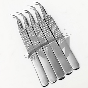 Pinzas para Pestañas Personalizadas RMI, Pinzas para Pestañas de Marca Privada, Aplicador de Pestañas OEM, Personalizado con Logotipo, Color y Empaque en Acero Inoxidable - Product Image 2