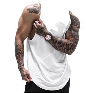 Vente en gros de débardeurs de musculation pour hommes, sans manches, pour la salle de sport, l'entraînement et la musculation - Product Image 4