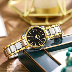 Reloj de cuarzo informal de acero inoxidable para mujer, relojes de pulsera de cuarzo a la moda para mujer, reloj femenino 1210 - Product Image 3