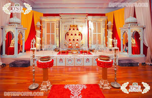 Idées de décoration tendance pour les fiançailles de mariage Décoration de scène de réception de style occidental Décoration de scène de mariage moderne contemporaine - Product Image 4