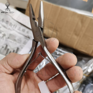 Stainless Steel Micro Rings Remover <b>Tools</b> Set Professional Salon Hairdressing Supplies Best Product Hair Extension Pliers - Product Image 6